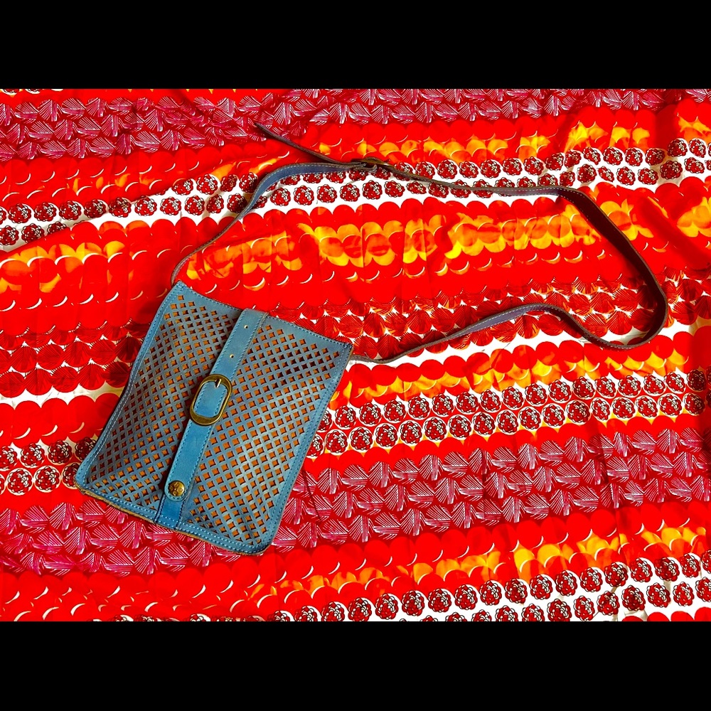 Patricia Nash leather cross body.